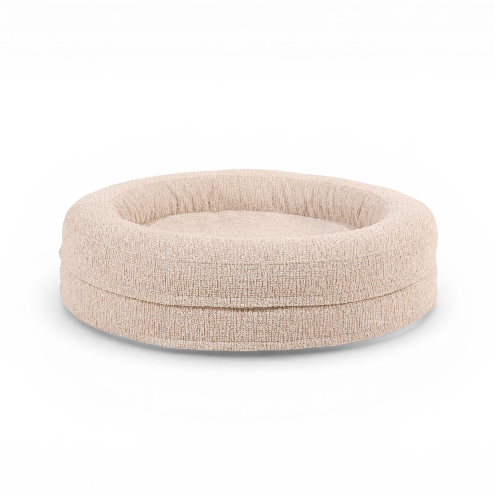 Swirl Elite Dog Bed Clay Without Frame – Orthopedic Dog Bed with Washable Cover