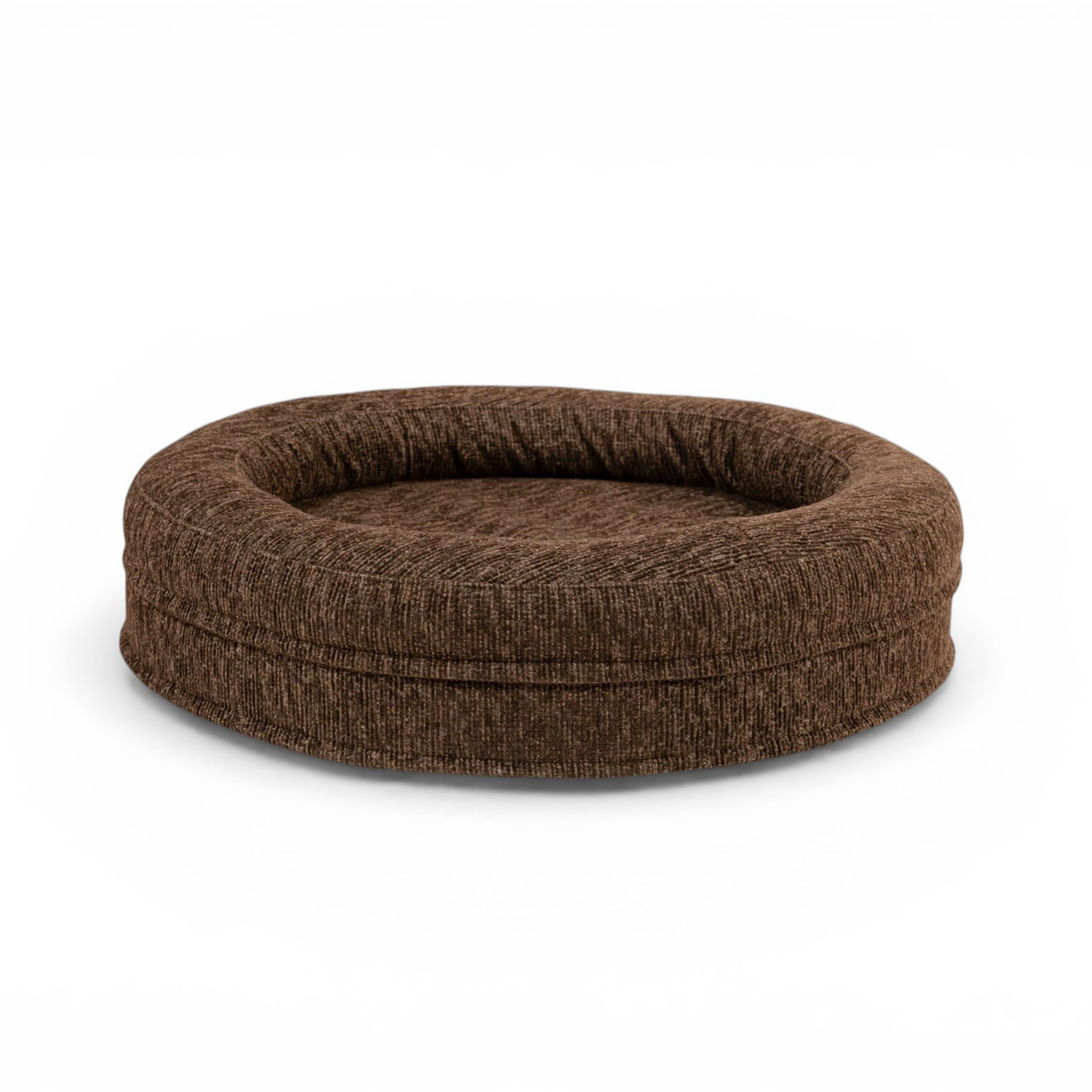 Swirl Elite Dog Bed Espresso Without Frame – Orthopedic Dog Bed with Washable Cover
