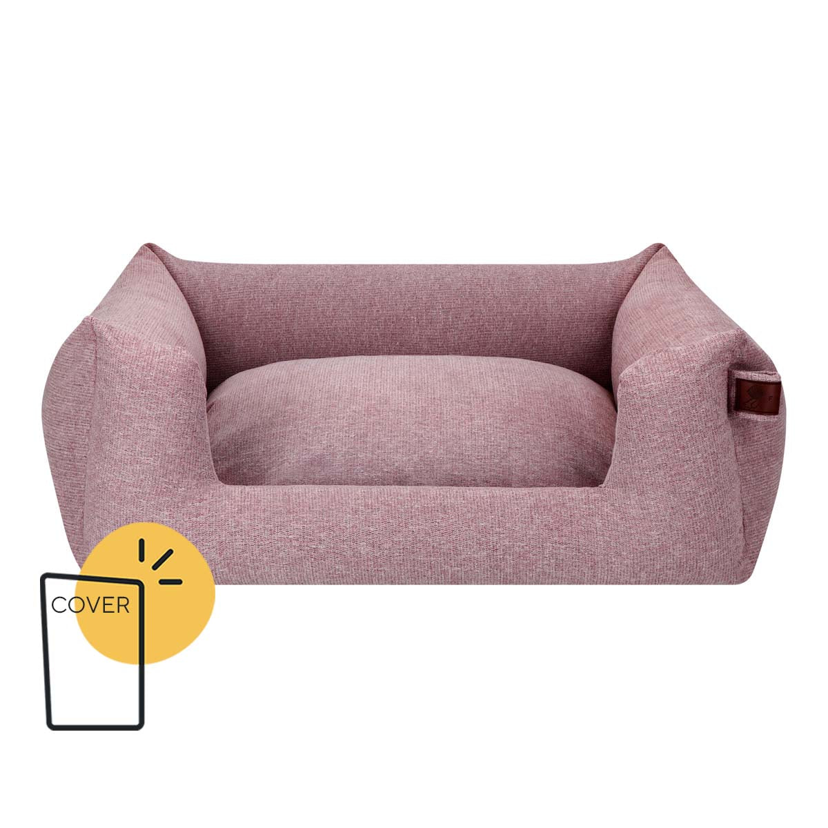 Cover Snooze Basket Small 60x50cm Iconic pink - Fantail.be