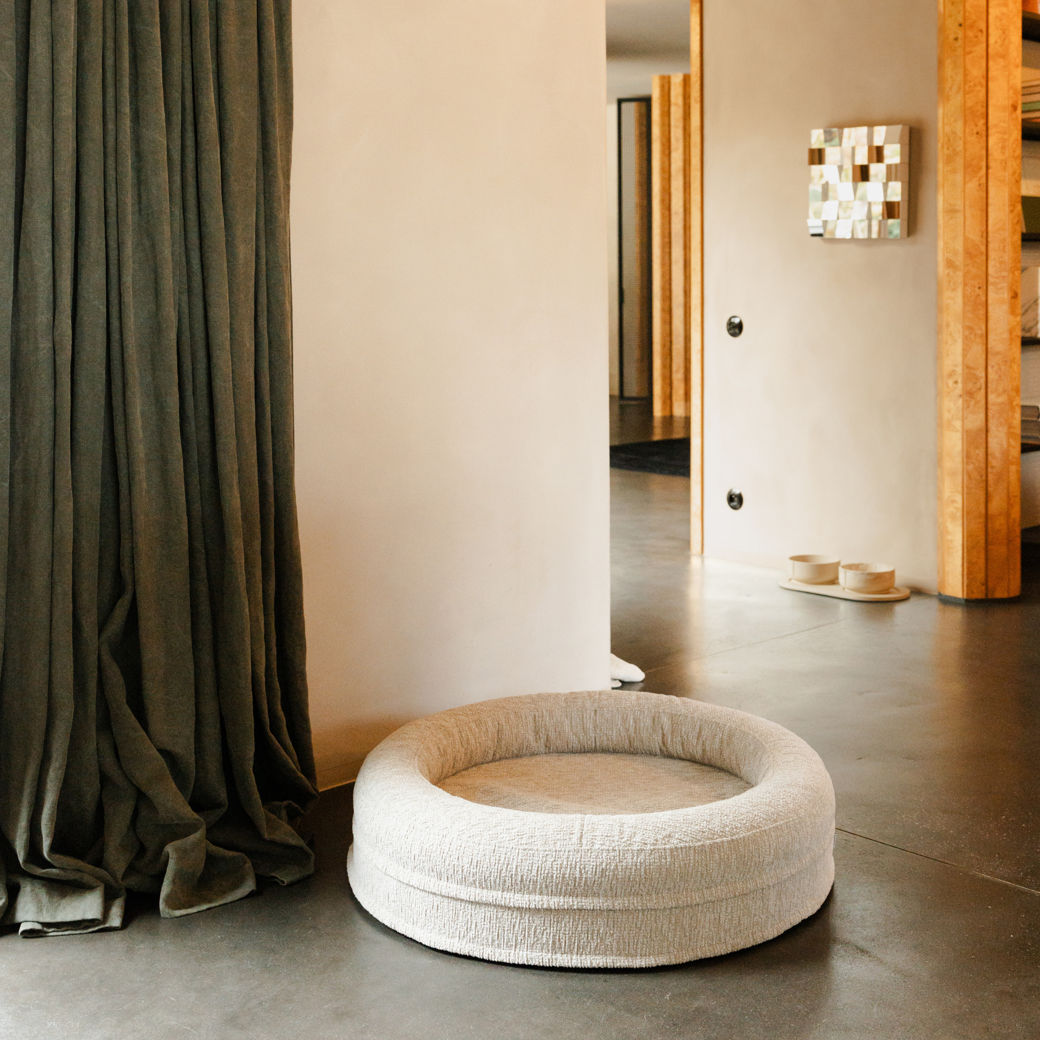 Swirl Elite Dog Bed Clay Without Frame