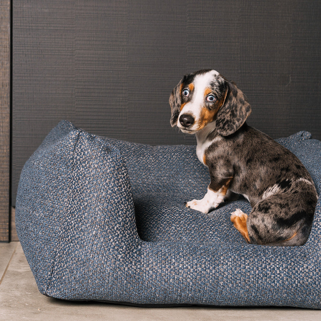 Snooze Conscious Basket Midnight Blue Small - Fantail.be