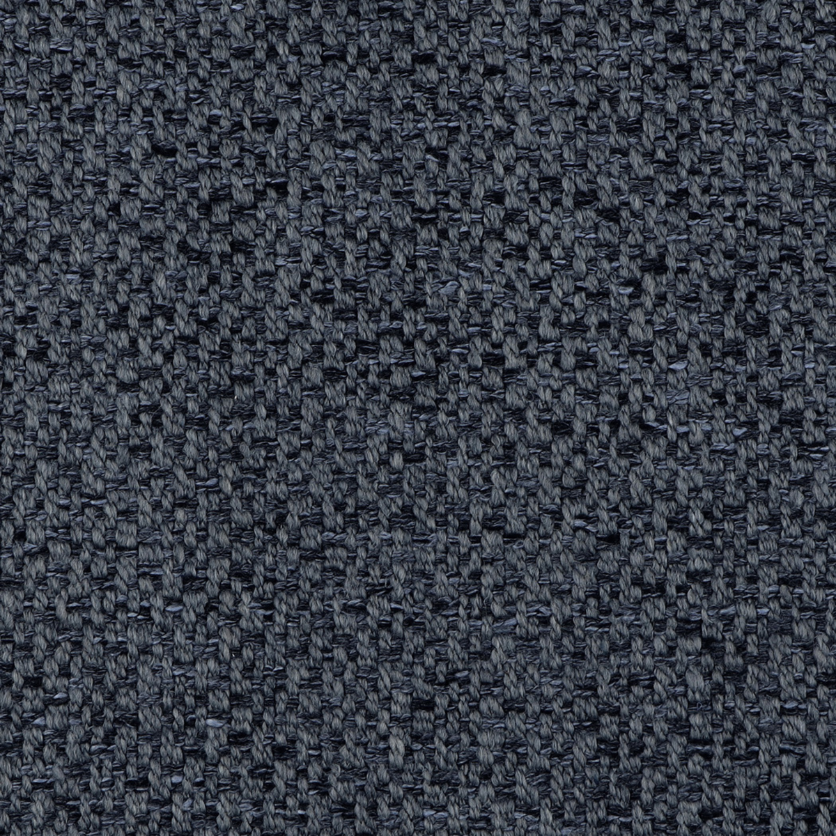 A close-up of a dark charcoal gray woven fabric texture, showing the detailed weave pattern.