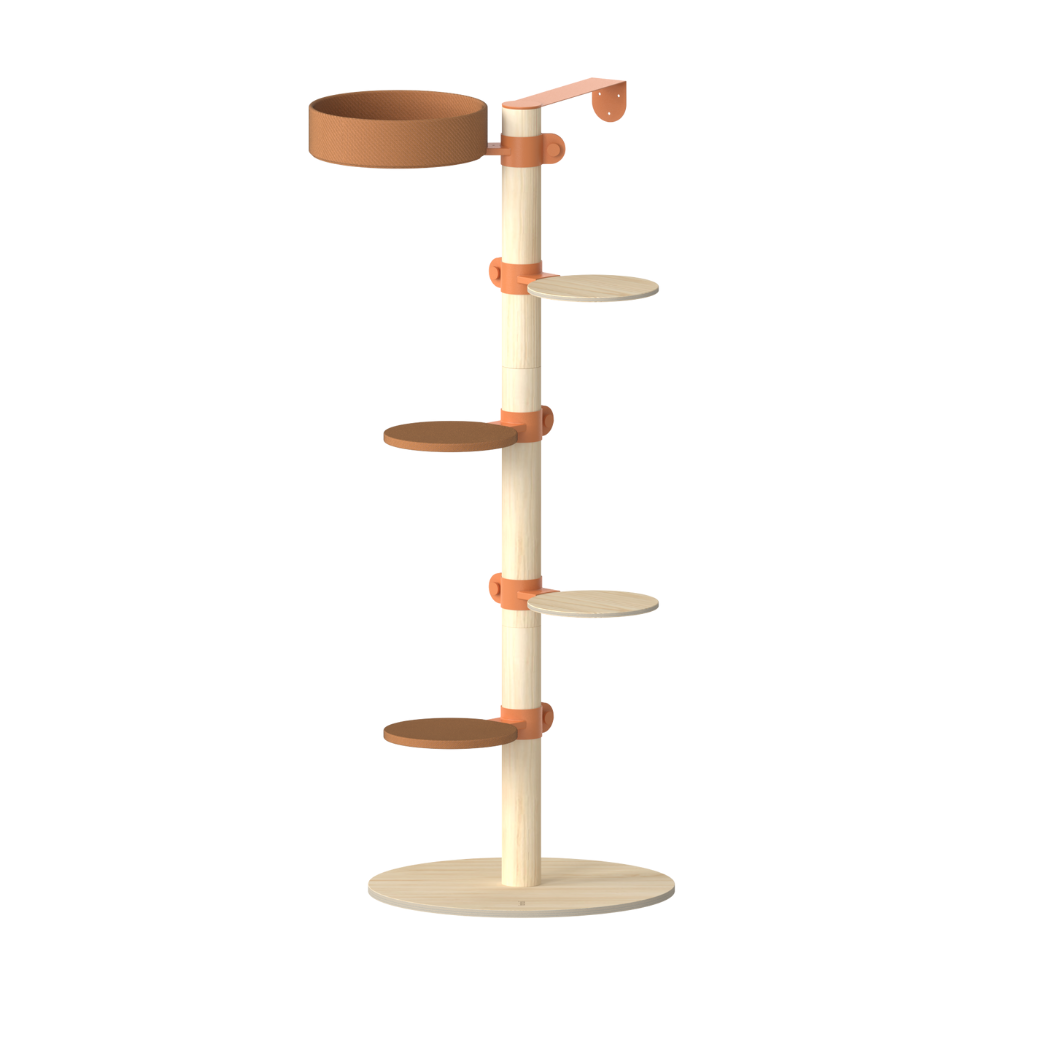 The Adventurer Cat Tree N°5 Orange