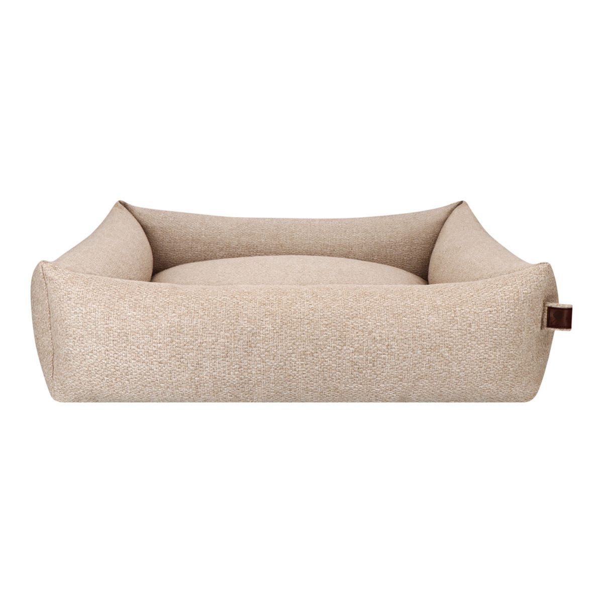 The Snug dog bed in British Tan, shown against a white background #color_british-tan