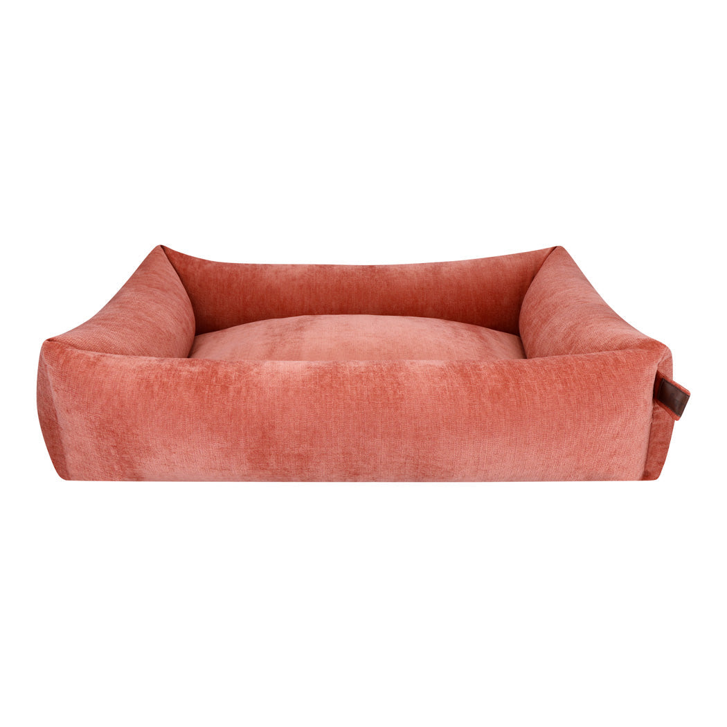 Snug Mellow Dog Bed Rusty Orange