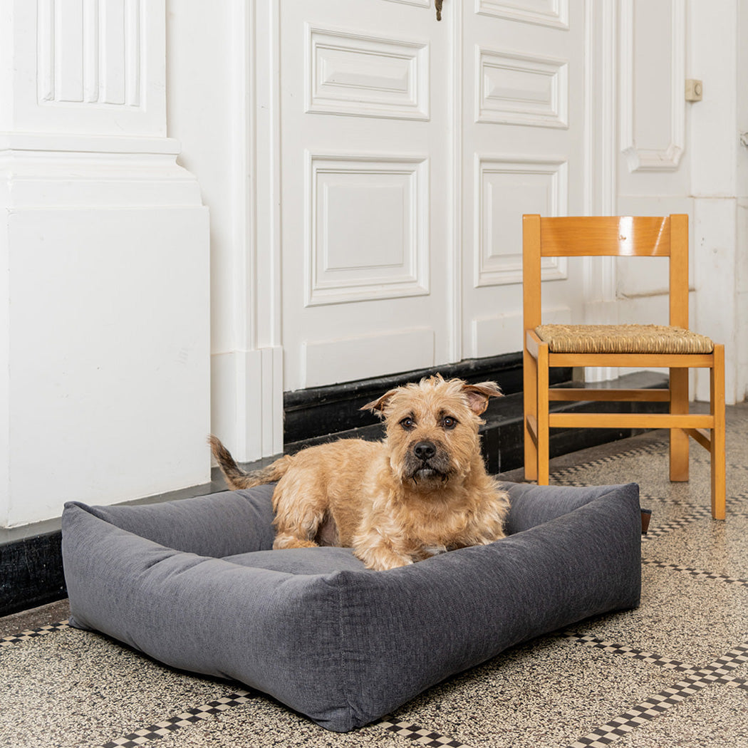Snug Mellow Dog BedSmoke Grey