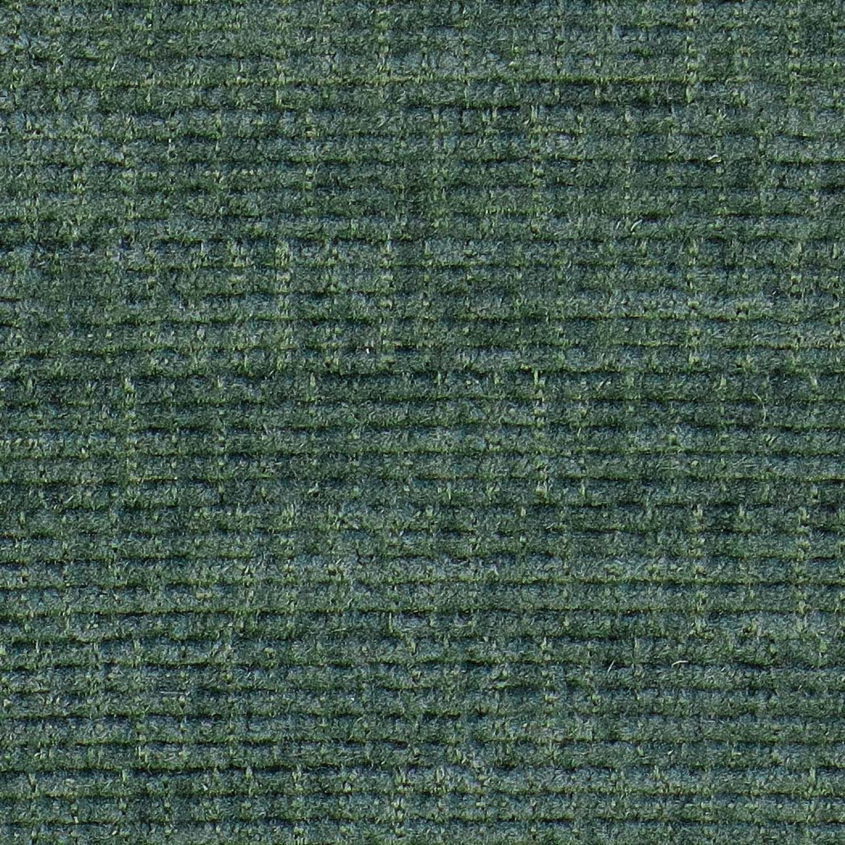 Close-up of the ribbed Emerald Green fabric