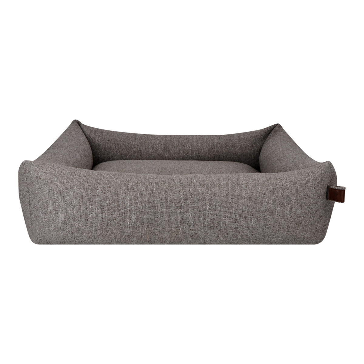 The Snug dog bed in Harbor Grey, shown against a white background