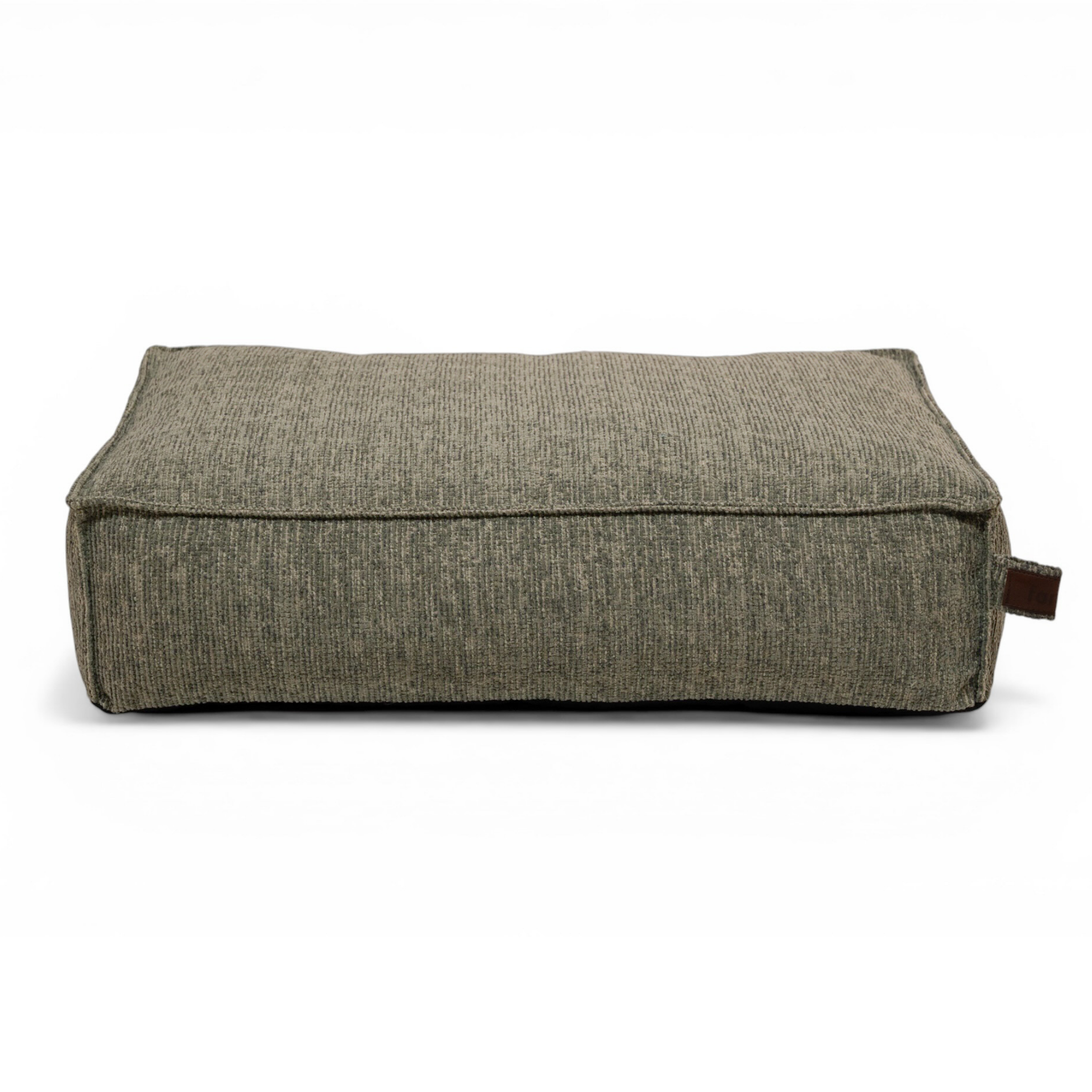 The Stargaze dog mattress in Forest Green, shown against a white background