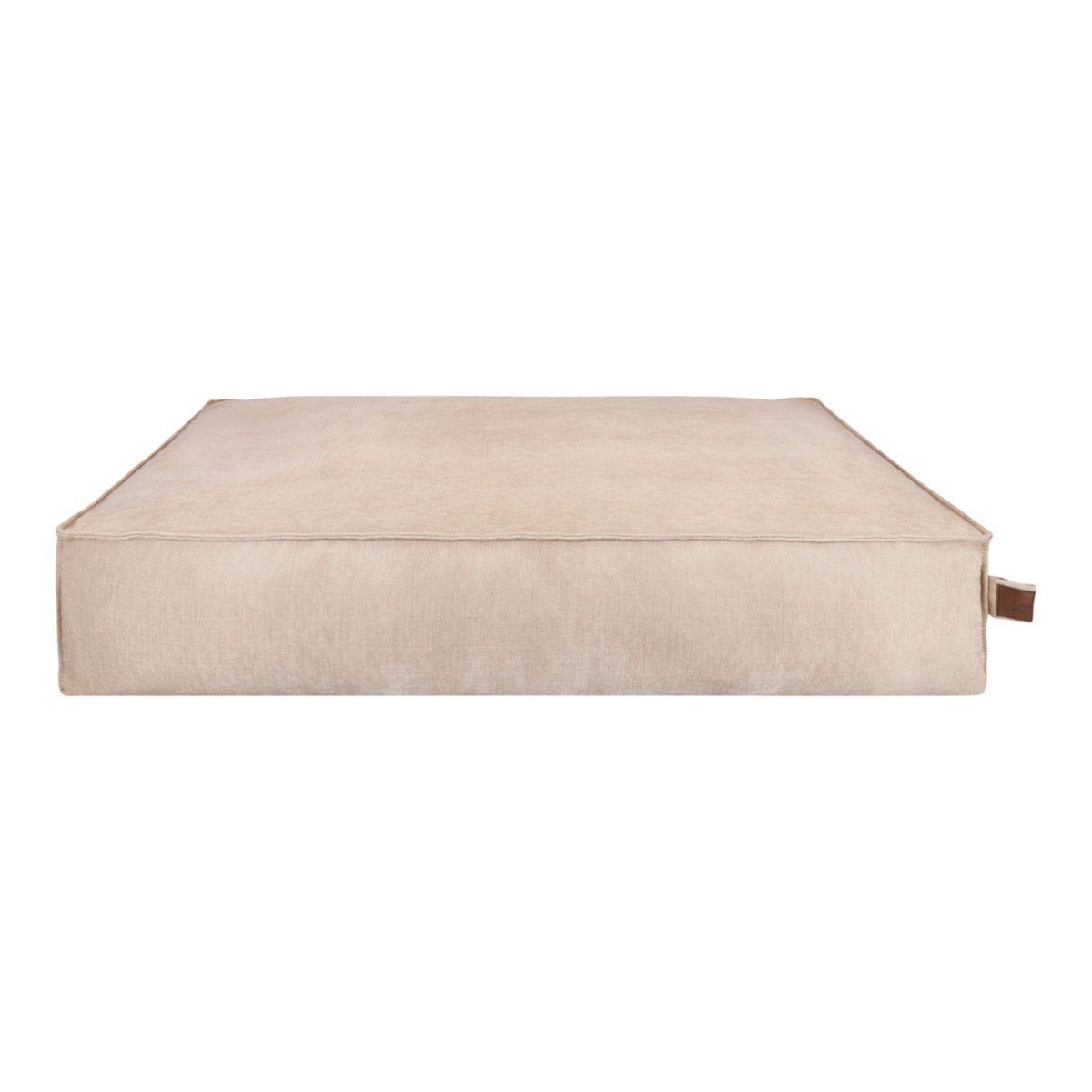 The Stargaze dog mattress in Oat Beige, shown against a white background