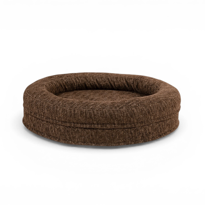 Swirl Elite Dog Bed Espresso Without Frame – Orthopedic Dog Bed with Washable Cover