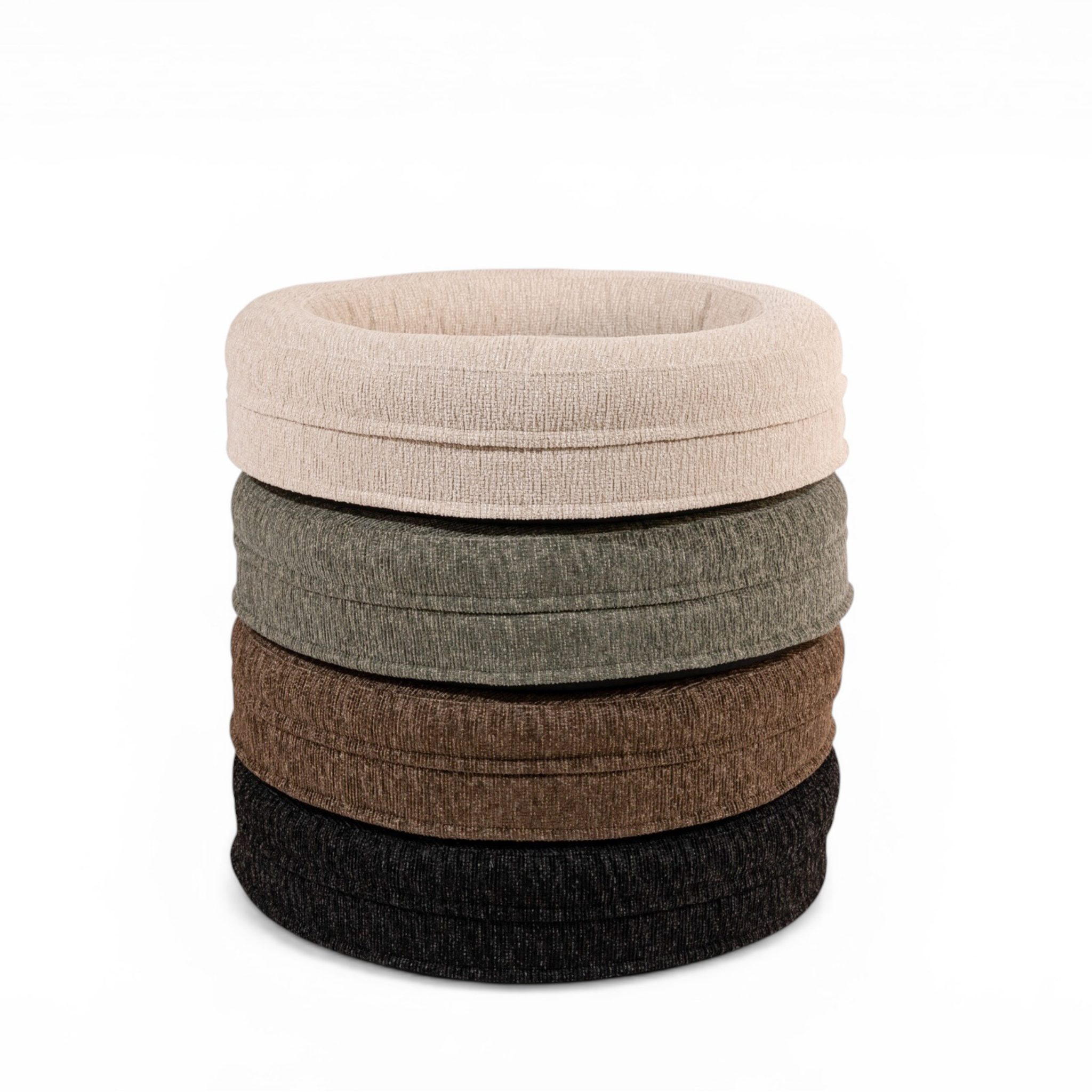 Swirl Elite Dog Bed Espresso Without Frame – Orthopedic Dog Bed with Washable Cover