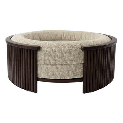 #wood_walnut #fabric_clay