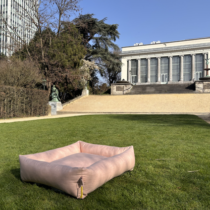 Fully Washable Dog Bed for Indoor & Outdoor Use | Peach