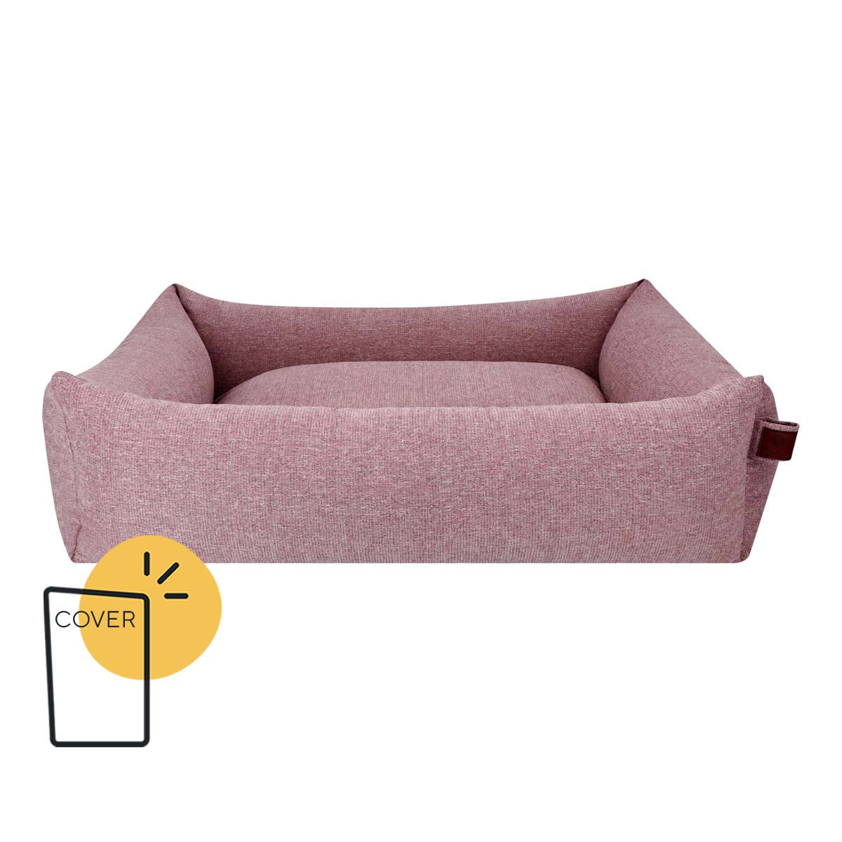 Cover Snug Basket Medium 100x80cm Iconic pink - Fantail.be