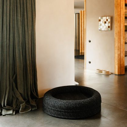 Swirl Elite Dog Bed Coal Without Frame – Orthopedic Dog Bed with Washable Cover