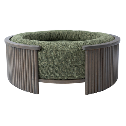 Swirl Elite Pouf Forest With Grey
