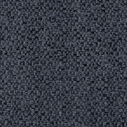 A close-up of a dark charcoal gray woven fabric texture, showing the detailed weave pattern.