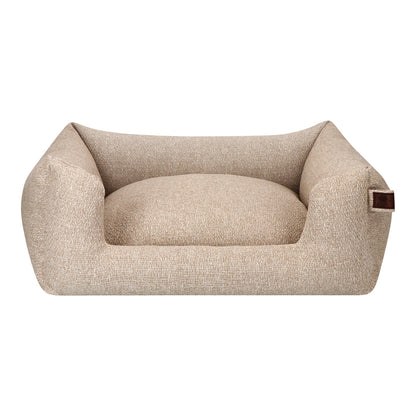 Snooze Endurance bolster bed in British Tan#color_british-tan