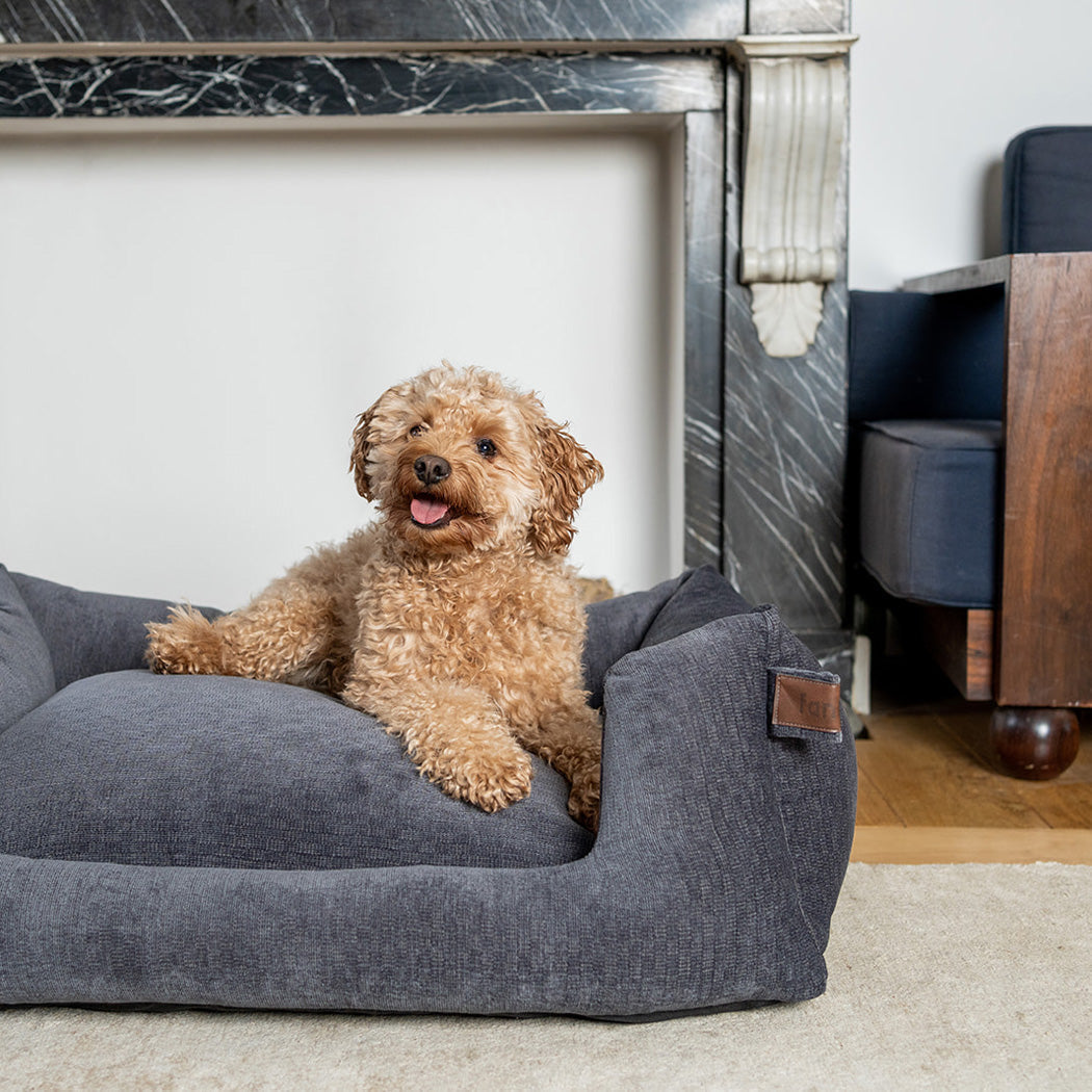 Snooze Mellow Bed Smoke Grey