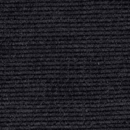 Close-up of the ribbed Smoke Grey fabric 