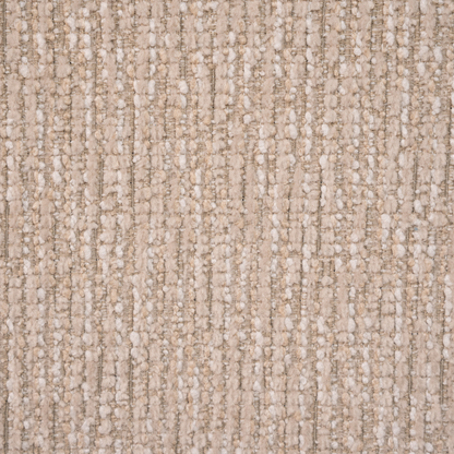 Close-up of the Clay Beige boucle fabric 