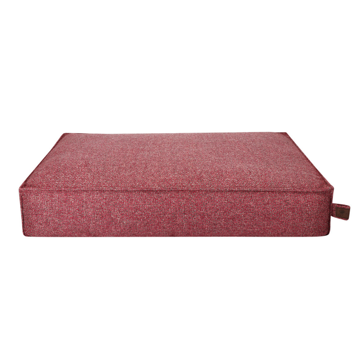 The Stargaze dog mattress in Fire Brick, shown against a white background 