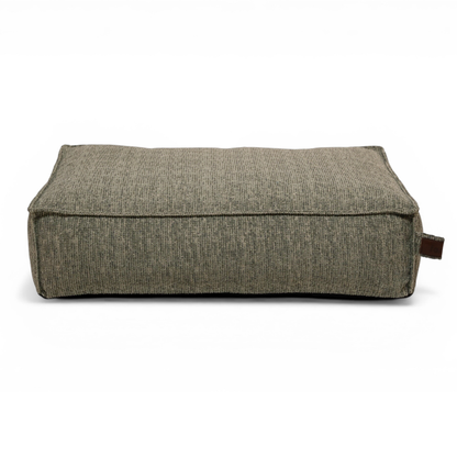 The Stargaze dog mattress in Forest Green, shown against a white background 