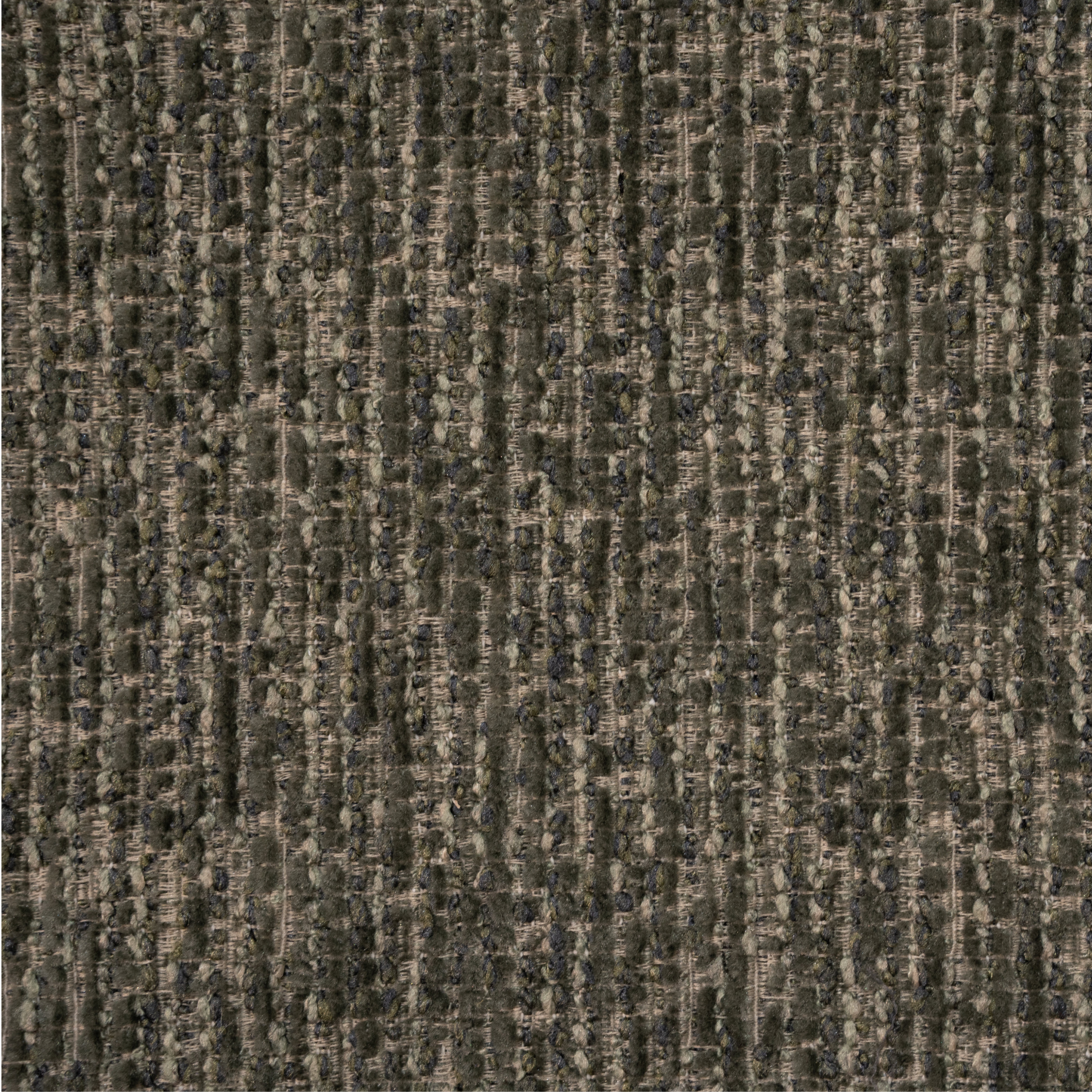 Close-up of the Forest Green fabric weave 
