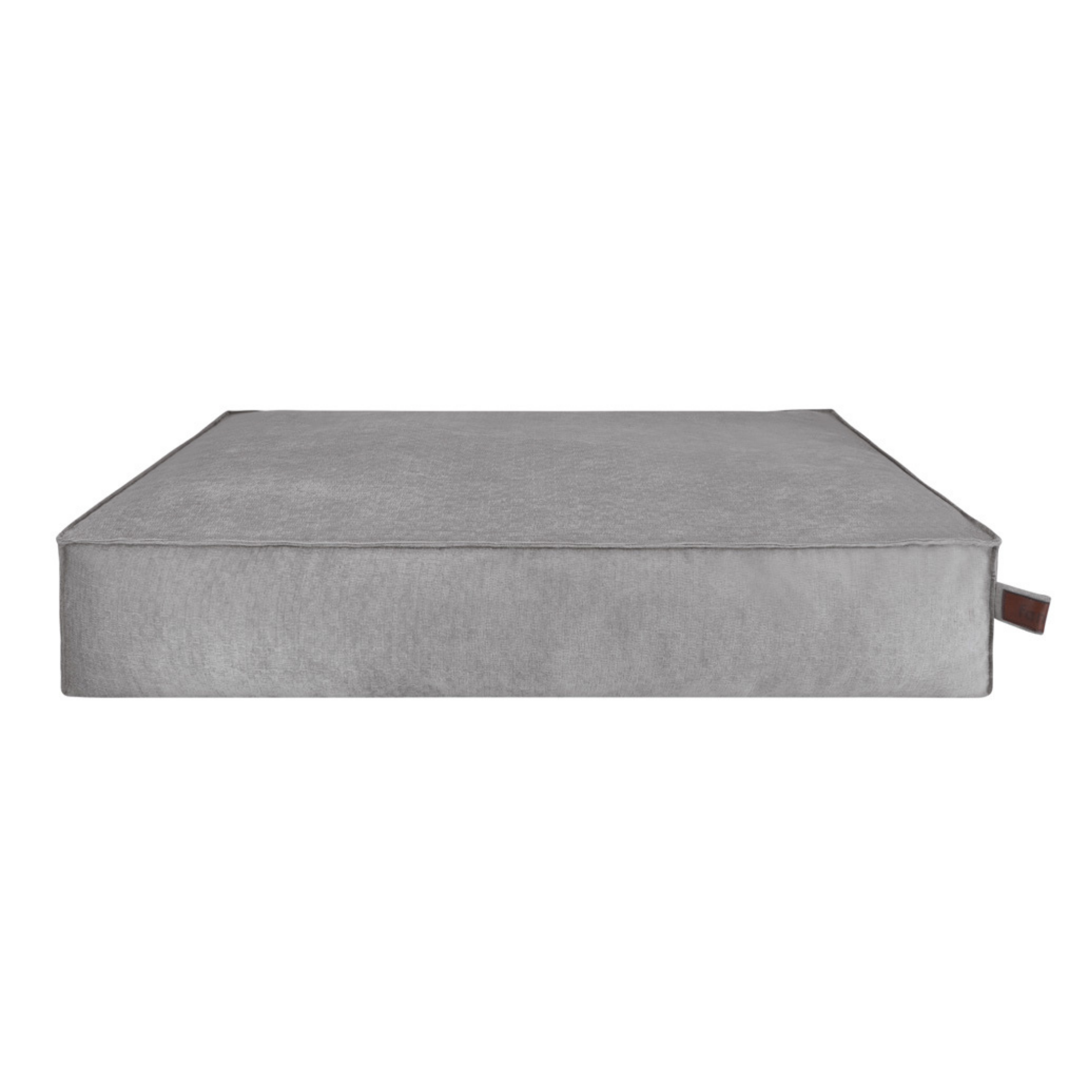 The Stargaze dog mattress in Pearl Grey, shown against a white background 