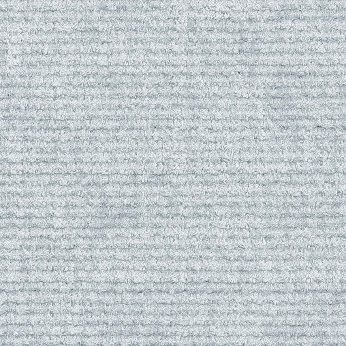 Close-up of the ribbed Pearl Grey fabric 